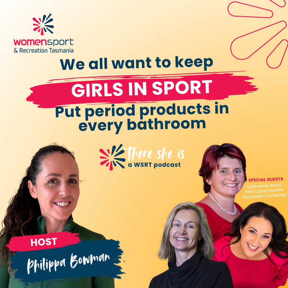 There She Is Podcast Womensport Tasmania Periods Disability